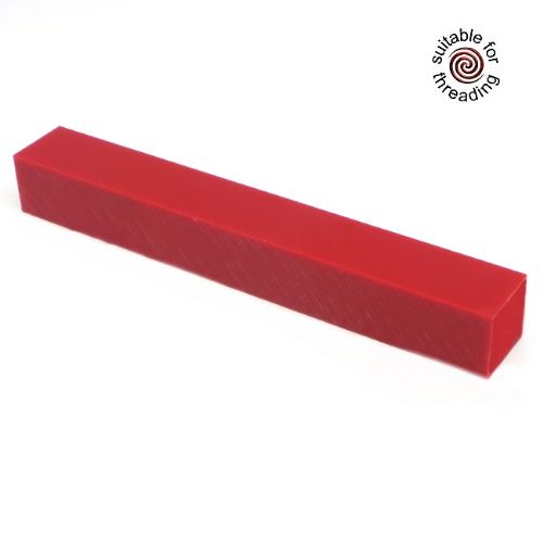 Semplicita SHDC Cadmium Dark Red acrylic pen blanks